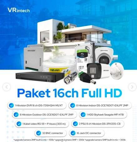 Paket 16CH Full HD
